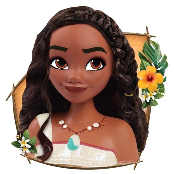 Moana 14 PC Styling Head- Some Damage To Box NEW🤎 - Picture 7 of 9